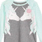 Camiseta infantil Epic Threads Unicorn Friends para meninas, cinza, tamanho 2T