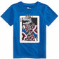 Camiseta infantil Epic Threads King Card para meninos, azul marinho, tamanho 4T, slim
