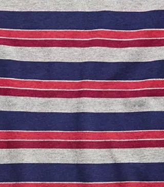 Epic Threads Little Boy's Multi-Stripe T-Shirt Gray Size 5