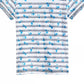 Camiseta infantil Epic Threads Splatter Stripe para meninos, branca, tamanho 3T