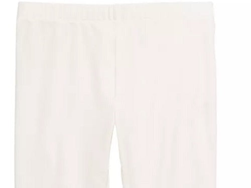 Leggings femininas Epic Threads Star Knee, tamanho 6X, brancas