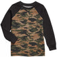 Camiseta térmica com estampa camuflada para meninos Epic Threads, tamanho 2T, verde