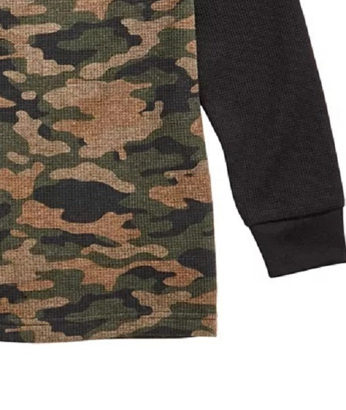 Camiseta térmica com estampa camuflada para meninos Epic Threads, tamanho 2T, verde