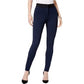 Calças jegging femininas forradas com lã, estilo &amp; co, azul, tamanho extrapequeno
