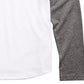 Camiseta com capuz e blocos de cores Epic Threads Big Boys, branca, tamanho pequeno