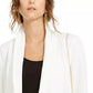 Blazer trespassado feminino INC International Concepts, branco, tamanho grande
