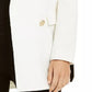 Blazer trespassado feminino INC International Concepts, branco, tamanho grande