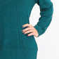 Suéter feminino estilo &amp; co com pontos mistos, verde, tamanho pequeno