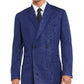 INC International Concepts Casaco esportivo masculino liso, abotoamento duplo, slim fit, azul marinho, tamanho pequeno