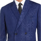 INC International Concepts Casaco esportivo masculino liso, abotoamento duplo, slim fit, azul marinho, tamanho pequeno