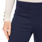 Calça curta feminina Charter Club Chelsea Stretch Twill Azul Tamanho 16 Petite