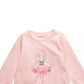 Primeiras Impressões Bebê Meninas Tutu Menina Camiseta Rosa Tamanho 12M