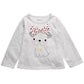 Camiseta infantil com laço para cachorro First Impressions, cinza, tamanho 24 meses