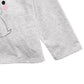 Camiseta infantil com laço para cachorro First Impressions, cinza, tamanho 24 meses