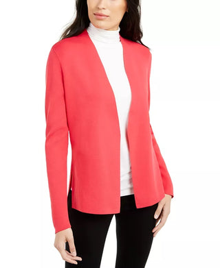 Casaco suéter feminino Alfani Full Needle vermelho tamanho pequeno médio