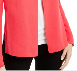 Casaco suéter feminino Alfani Full Needle vermelho tamanho pequeno médio