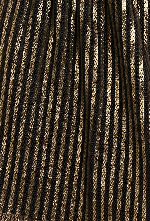 INC International Concepts Saia plissada dourada feminina tamanho extragrande