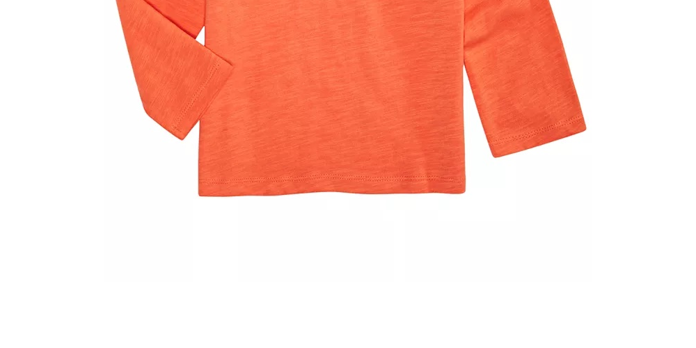 Camisa polo de algodão infantil First Impressions para meninos, laranja, tamanho 3T