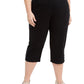 Calça Capri Feminina Karen Scott Preta Tamanho Pequeno Pequeno