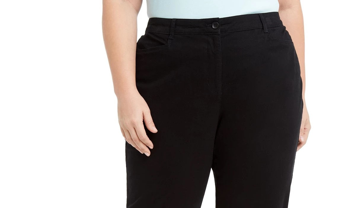 Calça Capri Feminina Karen Scott Preta Tamanho Pequeno Pequeno