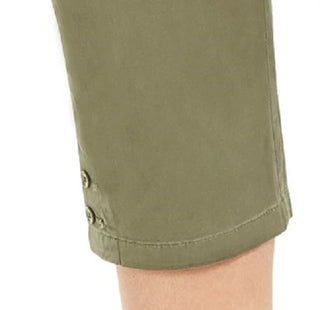 Calça Capri Plus Size Karen Scott Feminina Cinza Tamanho 18W