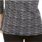 Karen Scott Suéter Feminino com Zíper e Gola Alta Preto Tamanho XS