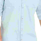 Camisa social masculina azul claro com gola INC International Concepts, tamanho X-S