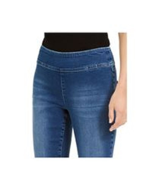 Calças jegging jeans femininas da INC International Concepts, azul, tamanho 4