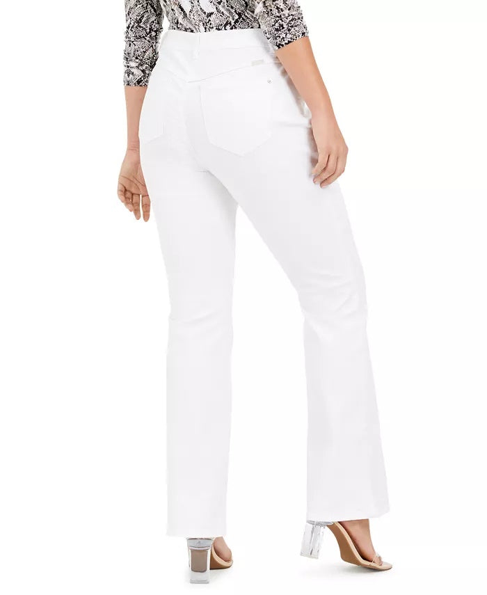 Calça jeans feminina Curvy Bootcut da INC International Concepts, tamanho natural 6