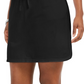 Saia-calça feminina Karen Scott French Terry, preta, tamanho X-S
