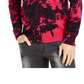 Suéter masculino Gnover Tie Dye da INC International Concepts, rosa escuro, tamanho X-G