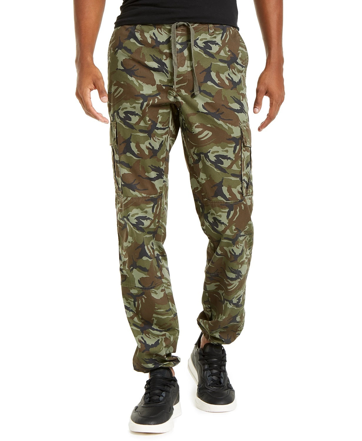 Calça de moletom híbrida masculina Whitford da Sun + Stone, verde, tamanho 36x32