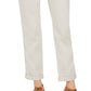 Calça Chino Feminina Estilo &amp; Co, Cor Reta, Bege, Tamanho 14