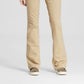 Calça Chino Bootcut de Algodão Feminina Style &amp; Co Bege Tamanho 2