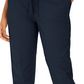 Calça utilitária com punho e fecho pull-on feminina Style &amp; Co, azul, tamanho 12