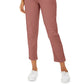 Calça utilitária com punho e fecho pull-on feminina Style &amp; Co, laranja, tamanho 16
