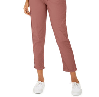 Calça utilitária com punho e fecho pull-on feminina Style &amp; Co, laranja, tamanho 16