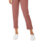 Calça utilitária com punho e fecho pull-on feminina Style &amp; Co, laranja, tamanho 8