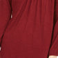 Top de crochê feminino estilo &amp; co, vermelho, tamanho extrapequeno