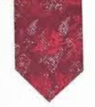 INC International Concepts Men's Shaw Floral Tie Red Size Regular