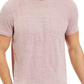 Camiseta masculina com bolso mesclado Sun + Stone, vermelha, tamanho grande