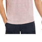 Camiseta masculina com bolso mesclado Sun + Stone, vermelha, tamanho grande
