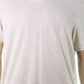 Camiseta masculina Sun + Stone, gola V, Cody Speckle, texturizada, bege, cáqui, tamanho XX-G