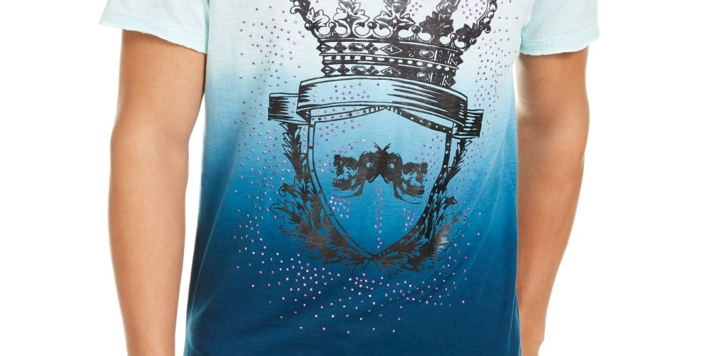 Camiseta gráfica masculina com estampa da coroa de Sydney da INC International Concepts, branca, tamanho extragrande