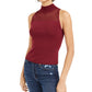 Blusa regata feminina Bar III Ottoman com pontos mistos, vermelha, tamanho X-S