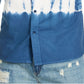 Camisa masculina tie-dye Horizon da Sun + Stone, azul-marinho, tamanho XX-G