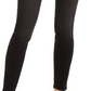 Calça jeans skinny feminina com cadarço e cadarço, preta, tamanho 0, da INC International Concepts