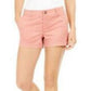Shorts chino femininos Style &amp; Co, laranja, tamanho 10