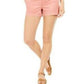 Shorts chino femininos Style &amp; Co, laranja, tamanho 10