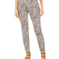 Calça jeans skinny feminina curvilínea estampada estilo &amp; co, Rustcopper, tamanho 6